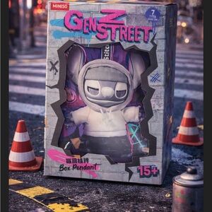 MINISO Gen Z Street Stuffed Animal - Gray